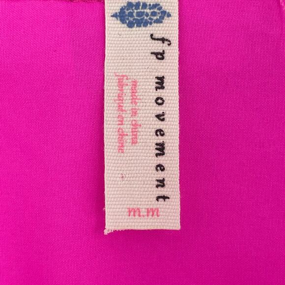 Free People Movement Check It Out Fill Zip Jacket Windbreaker, Sz. M Activewear - Picture 5 of 8